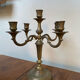 Brass candle holder
