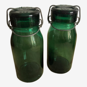 Pair of jars wauwil- 1 liter