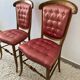 Napoleon 3 Satin Ball Chairs (X2)