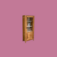 Parisian glazed wardrobe raw wood 1930