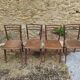 Lot de 6 chaises bistrot
