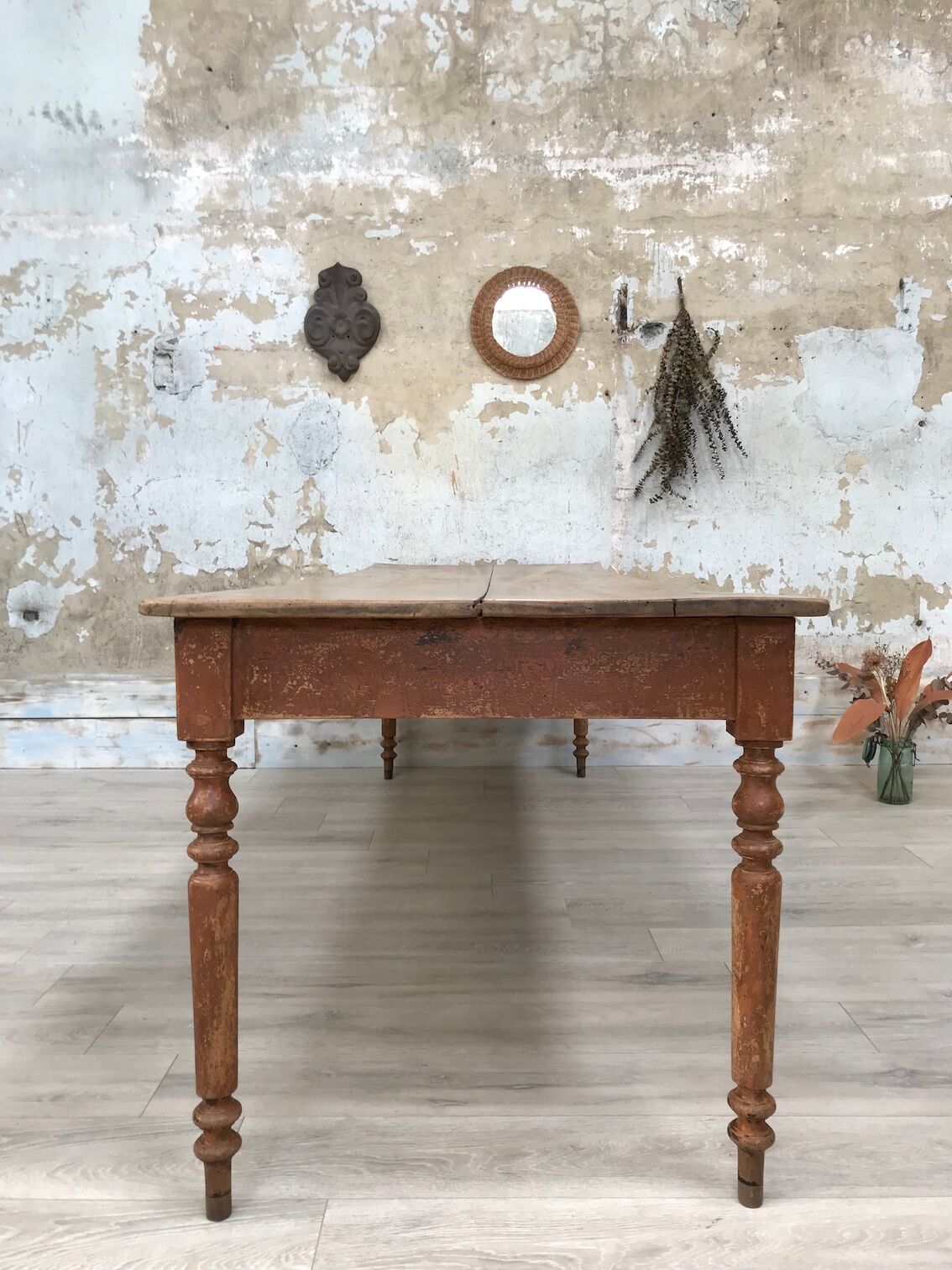 Vintage farm table