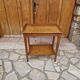 Vintage oak side table