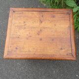 Rustic table with drawer