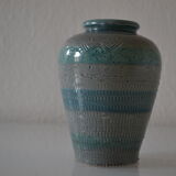 Vase vintage 60's aldo londi bitossi blu rimini