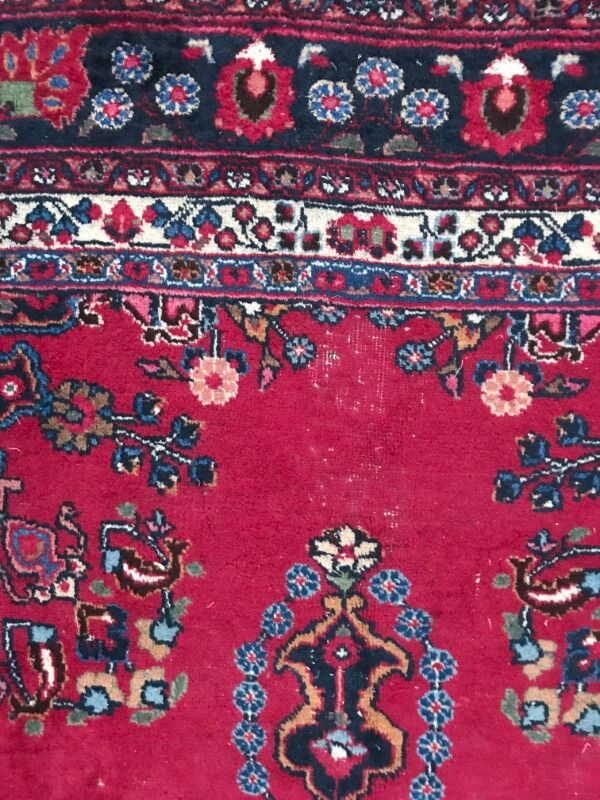 Former carpet Persian Mashhad done hand 200 X 280 CM
