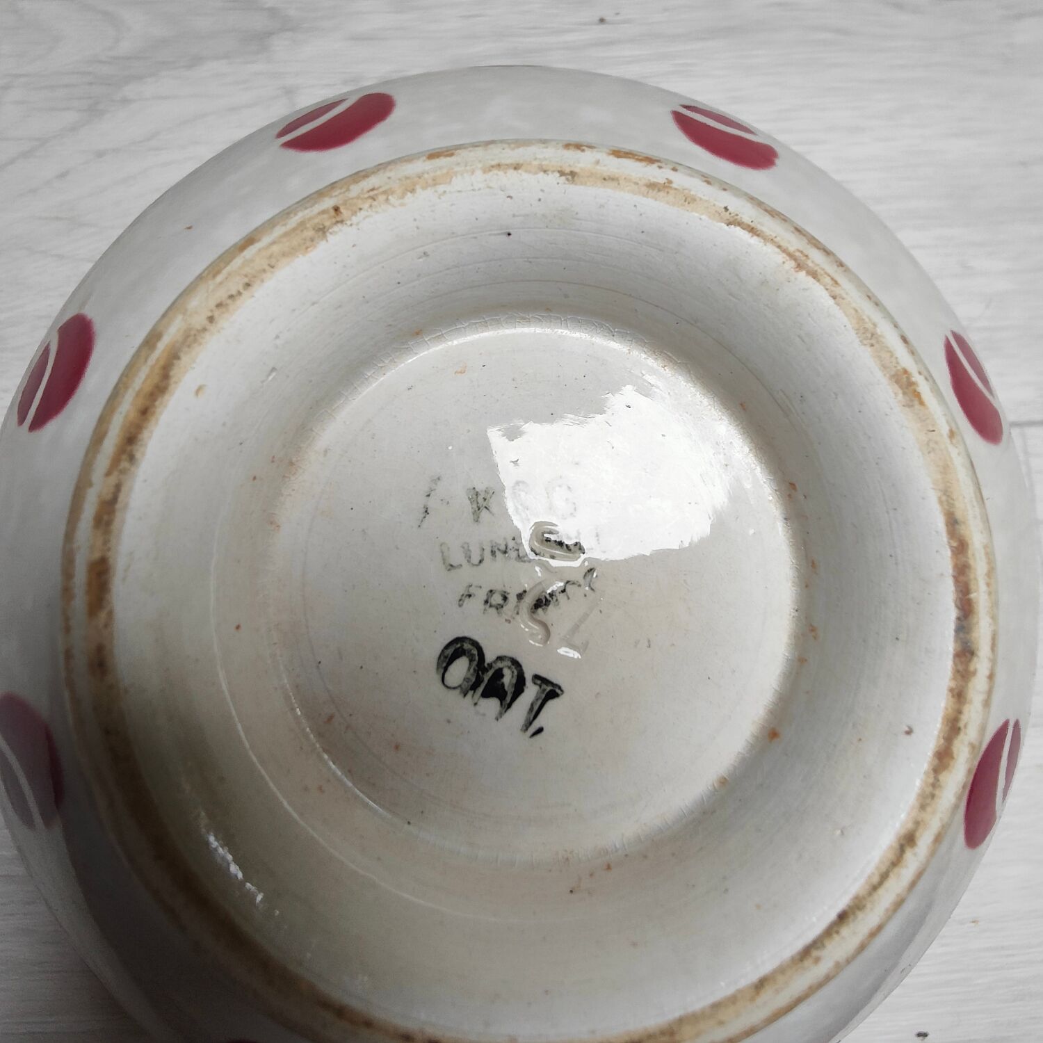 Old bowl K&G Lunéville