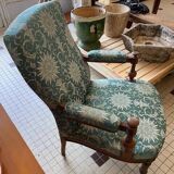 Pair of Louis XV style armchairs