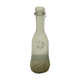 Vase 32 cm en verre bullé vert