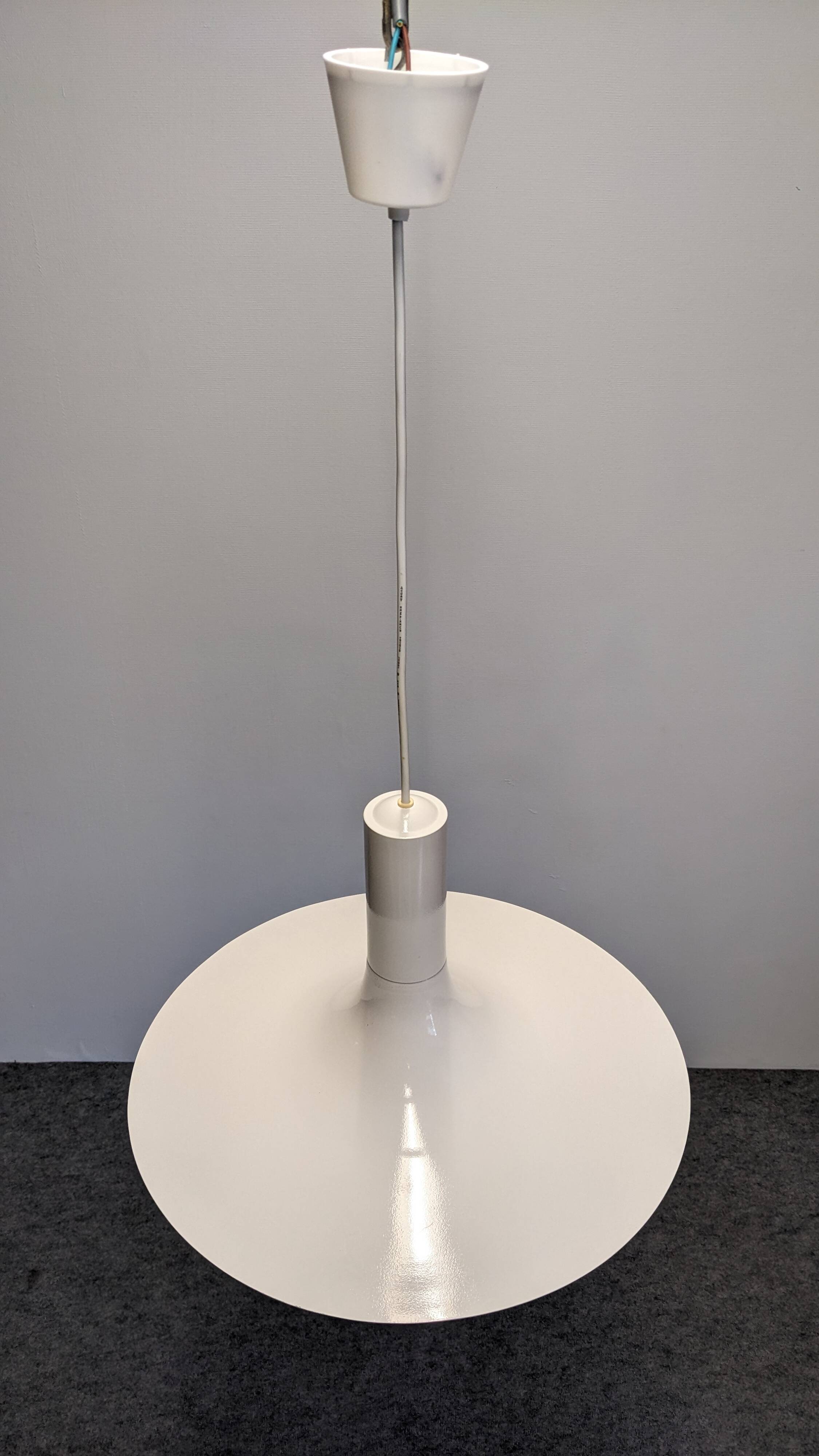 Pair of tulip pendants by Thorn Lighting, England circa 1970.