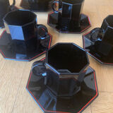Geometric coffee cups
