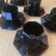 Geometric coffee cups