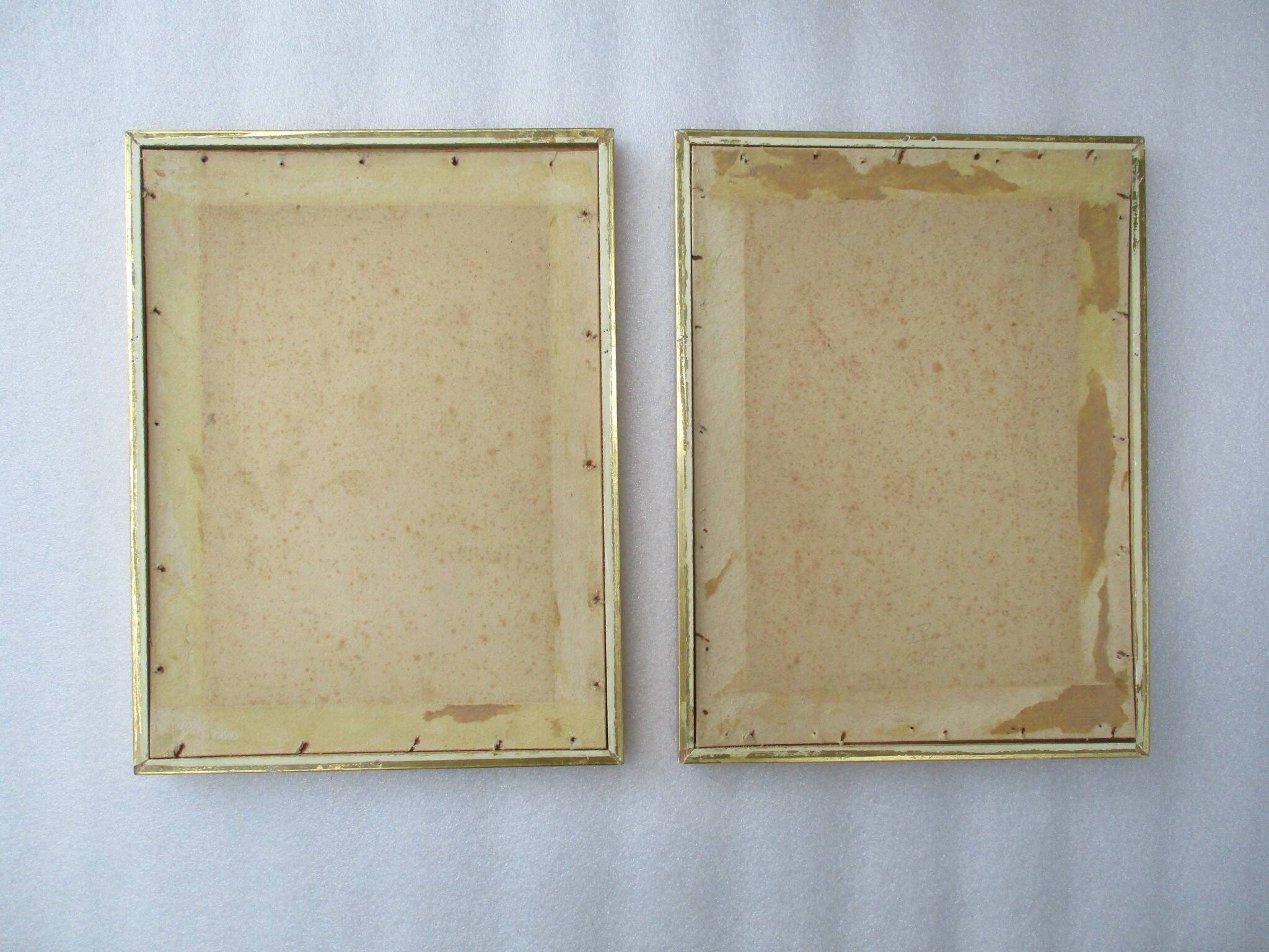 Vintage frames for 228 x 304 mm subject - set of two