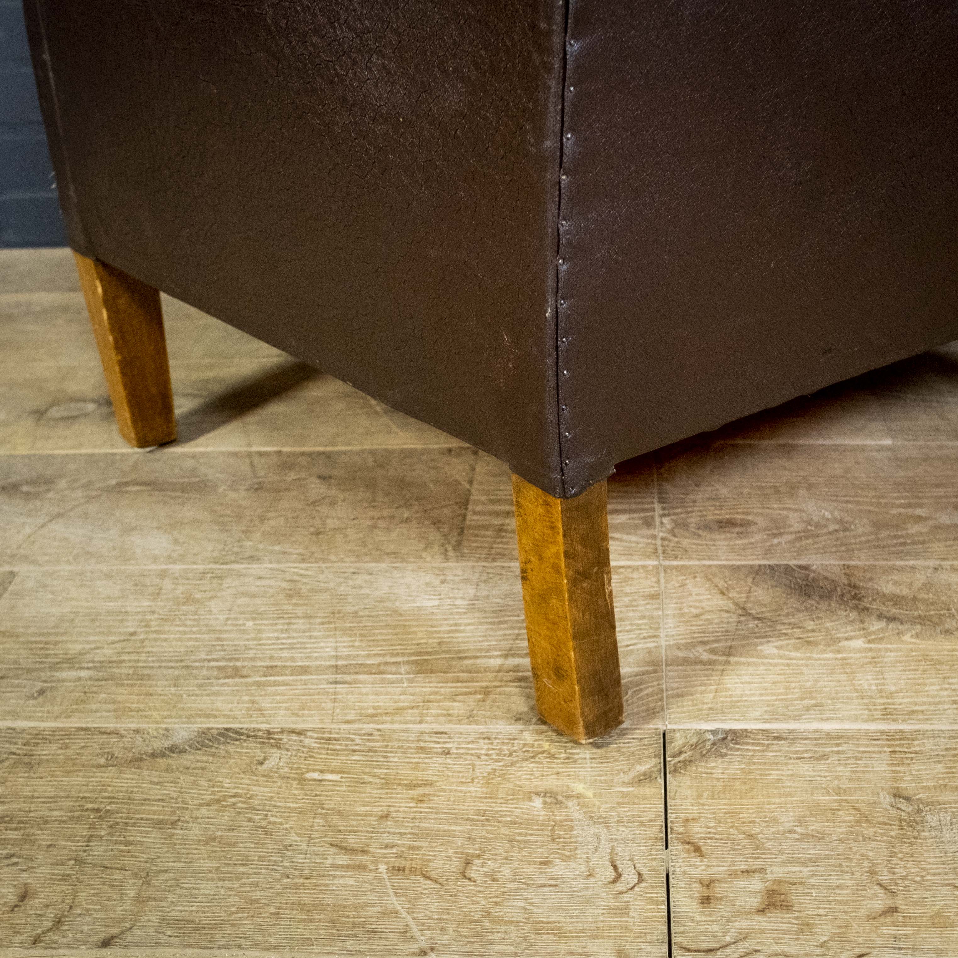 Antique club armchair