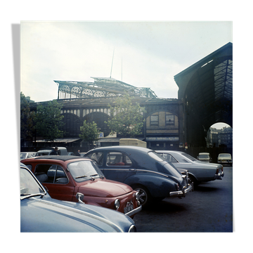 Photographie destruction des halles Paris 1972