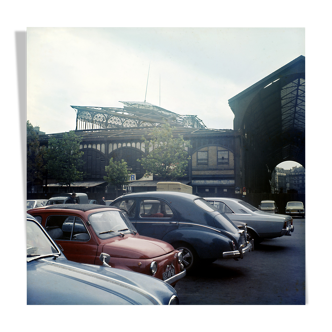 Photographie destruction des halles Paris 1972