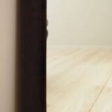 Mirror in mahogany frame, Italian design, 1970s, production: Italy