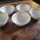 5 porcelain cups from Limoges – A. Lanternier & Cie – gold decoration
