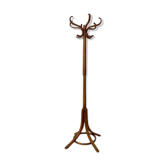 Portemanteau perroquet en bois