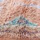 Vintage Berber Carpet Rose Peach - 275 x 173 cm