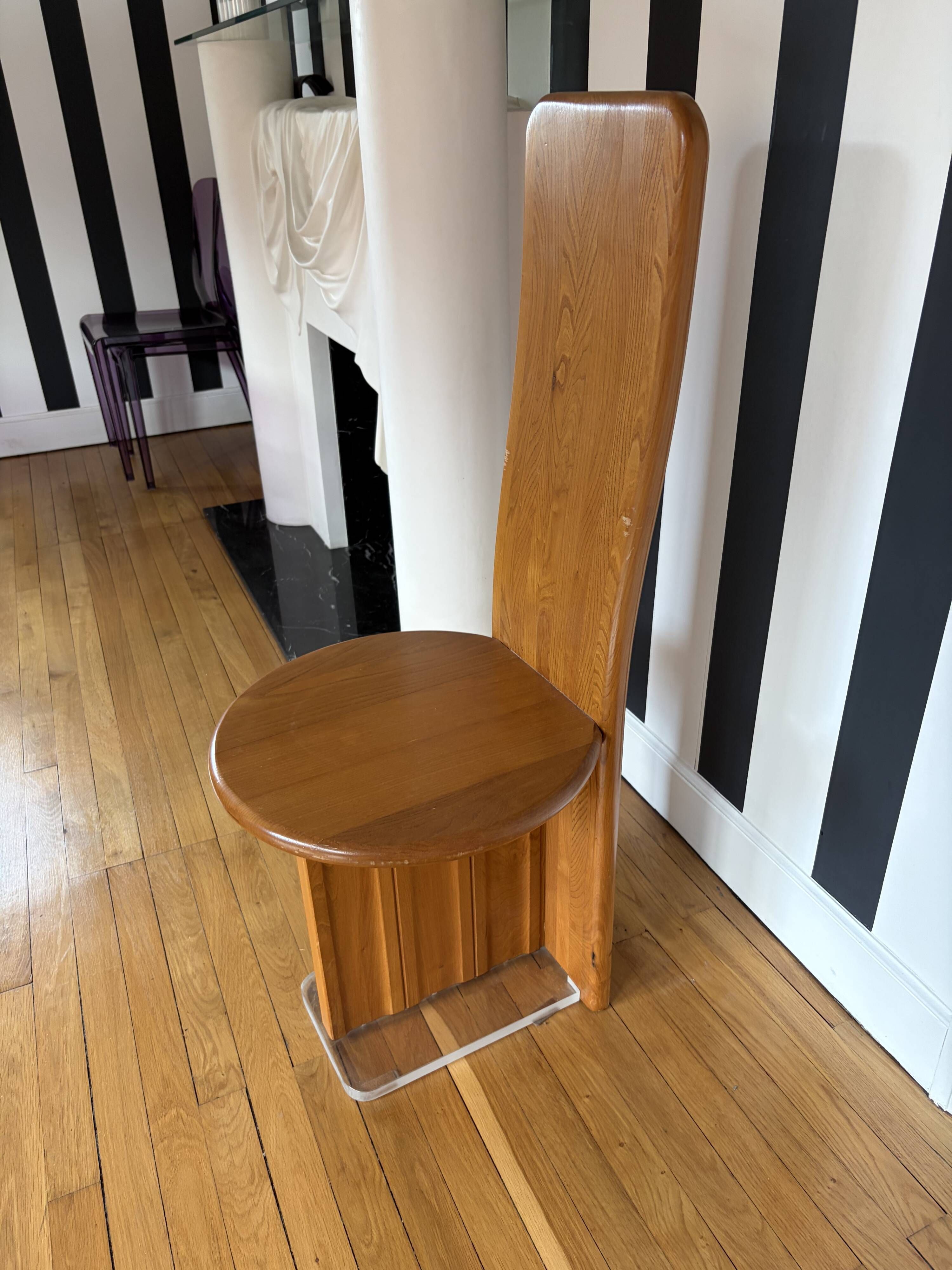6 postmodernist chairs