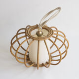 Rattan hanging lamp
