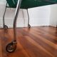 1950s vinyl storage side table