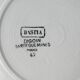 Set of 6 dessert plates Digoin Sarreguemines, Bastia model
