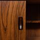Large Mid-Century Freestanding Rosewood Desk, Denmark, 1960s