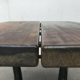 Pirkka Early dining table from the mid-century by Ilmari Tapiovaara for Laukaan Puu, 1960s.