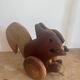 Vintage wooden children's pull toy