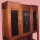 Large Art Nouveau walnut buffet