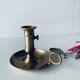 Antique brass candle holder