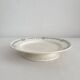 Low ironstone compote dish "Yvonne" Longchamp earthenware