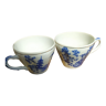 Lot de deux petites tasses à café vintage asiatique