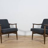 Mid-Century Modern GFM-87 Armchairs by Juliusz Kedziorek for Gościcińskie