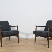 Fauteuils GFM-87 Mid-Century Modernes par Juliusz Kedziorek pour Gościcińskie