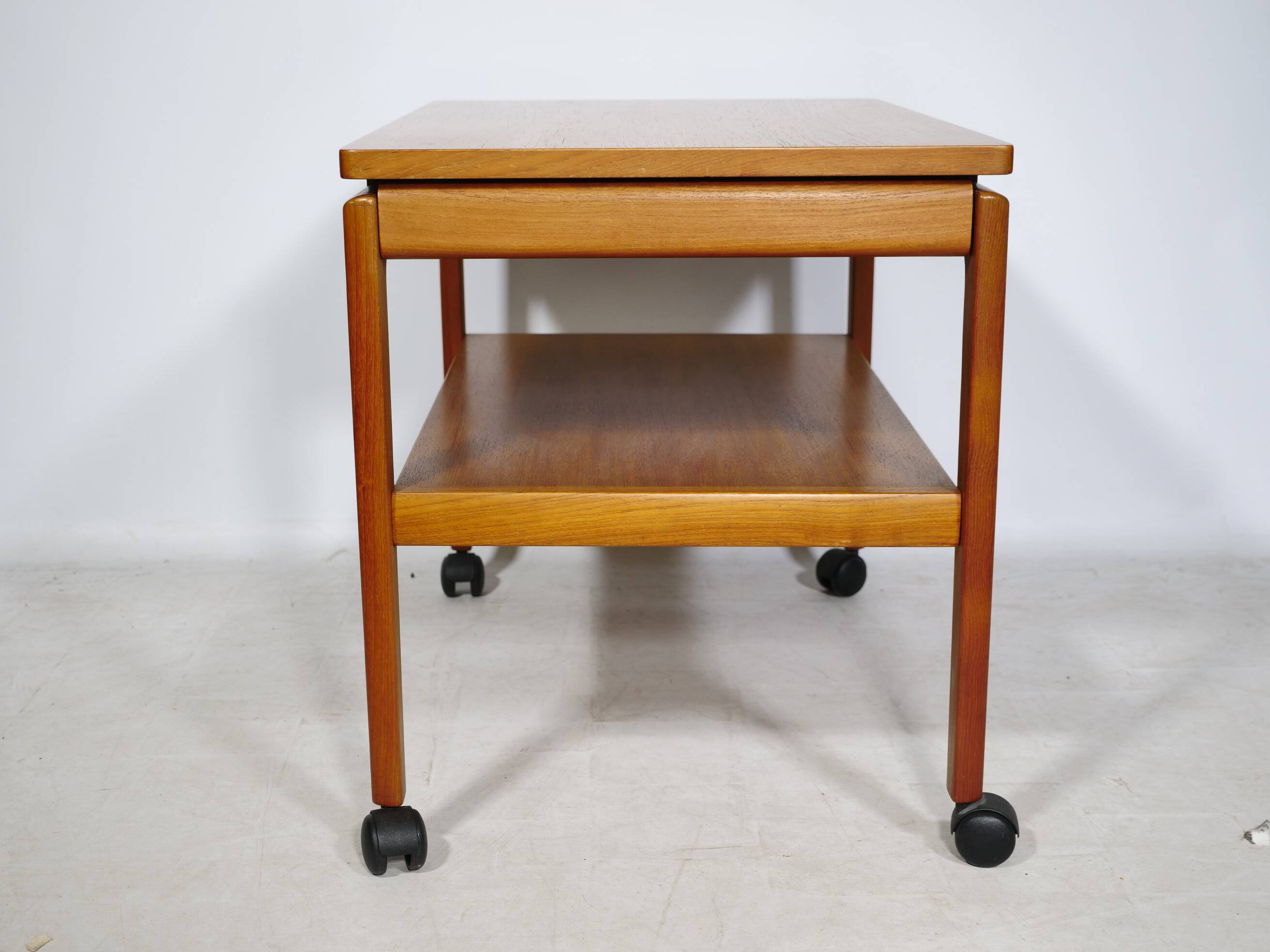 Teak Serving Trolley Senator Series by Ole Wanscher for France & Son, 1960s