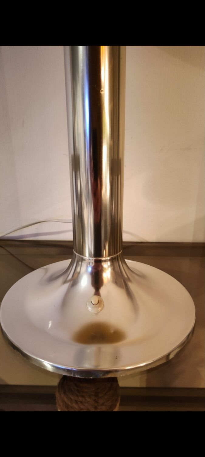 Vintage tulip foot lamp 1980