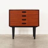 Teak chest of drawers, Danish design, 1960s, manufacture: Denmark