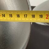 Applique murale allemande en aluminium CONCORD LIGHTNING MURALE 70’S