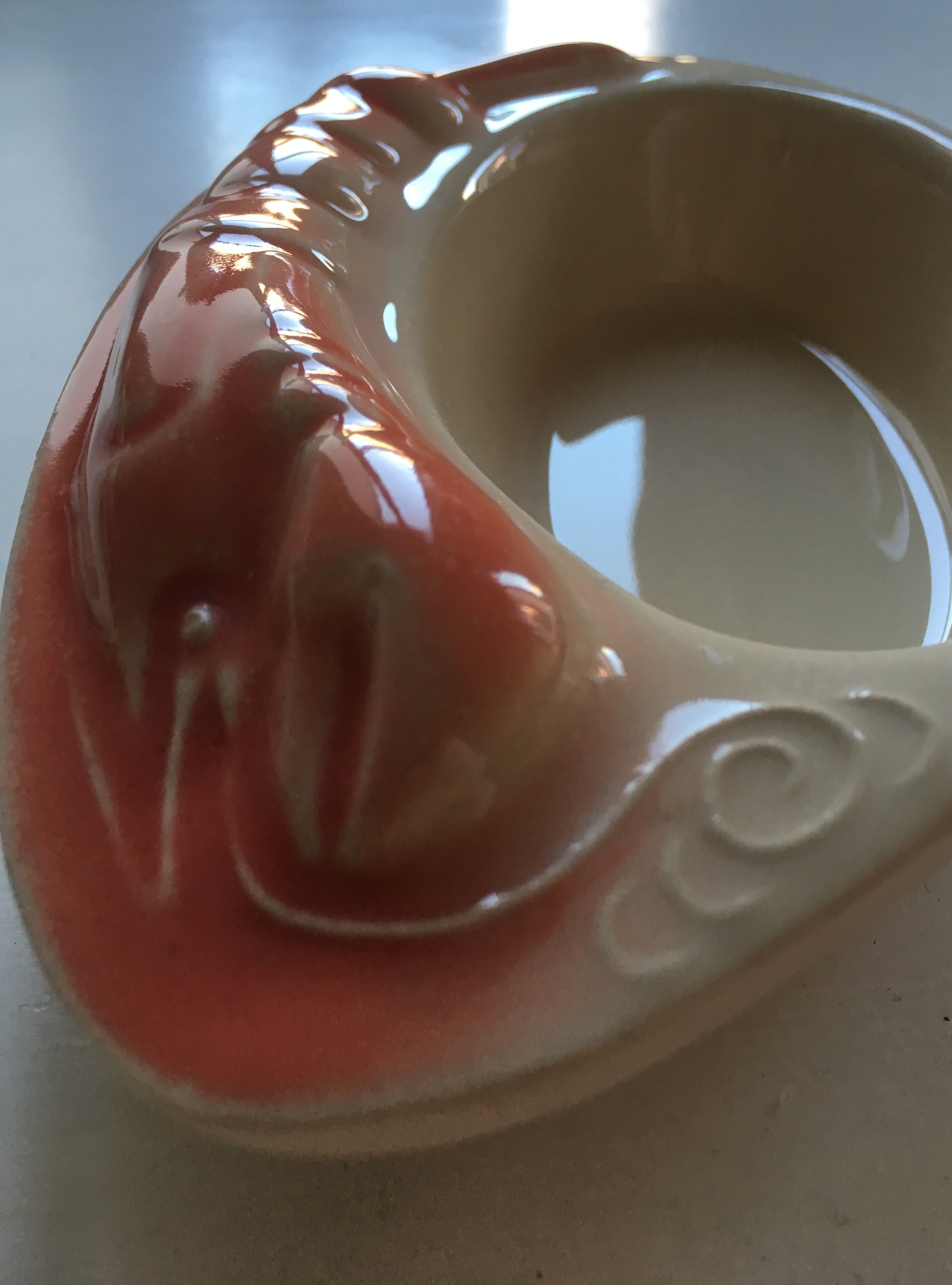 Set of 2 fish and crayfish cassolettes Charles Armand