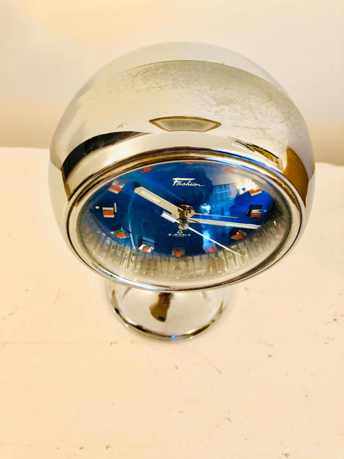 Tulip alarm clock Space age Japan design 70