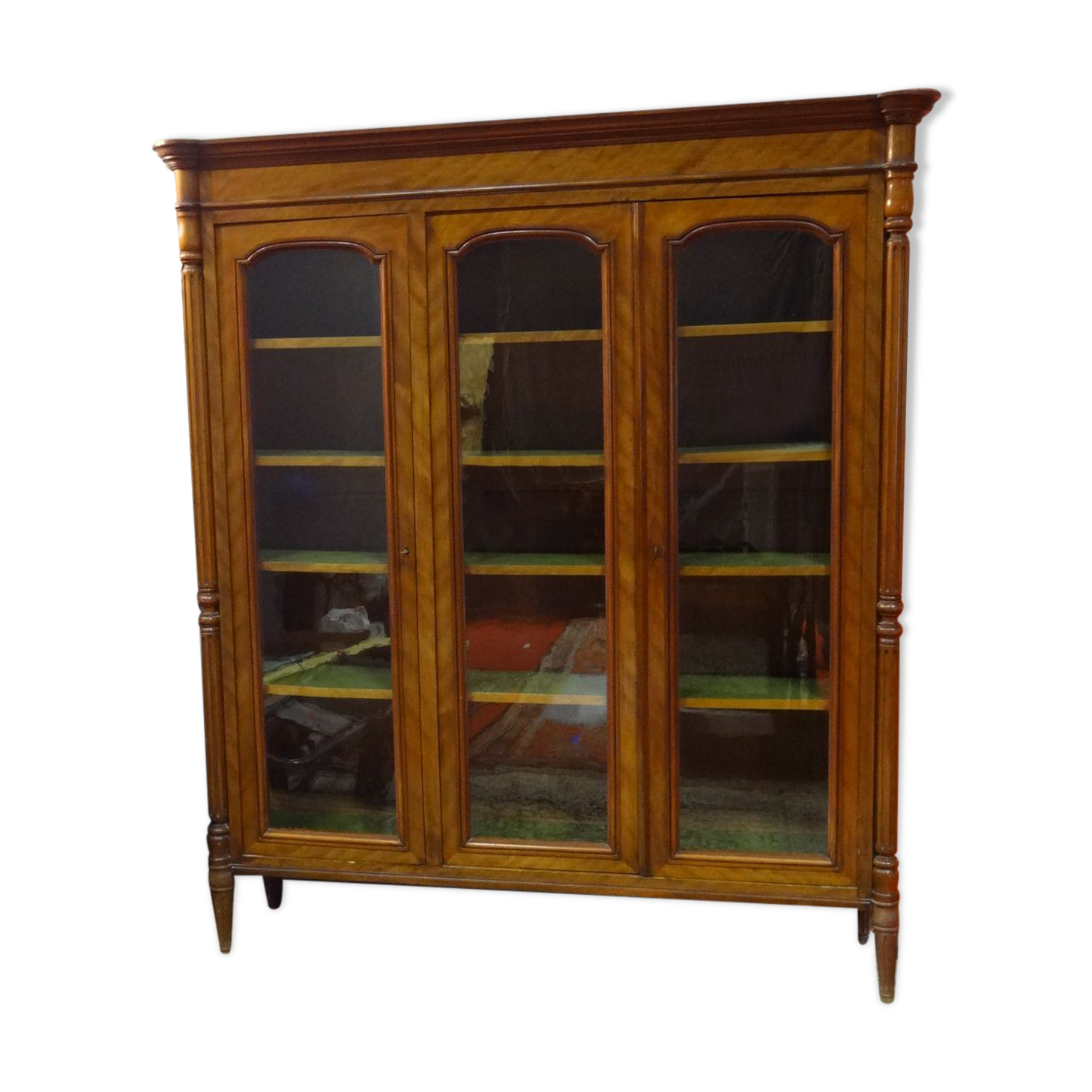 English bookcase 19th