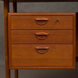 Kai Kristiansen free standing teak desk