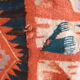 Rare old carpet hanging nomadic Berber kilim, 240 x 190