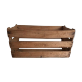 Caisse cagettes de pommes