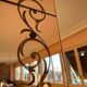 Bistro mirror brasserie in excellent condition.