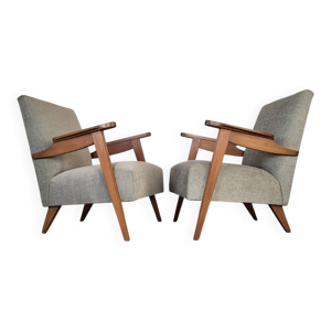 2 fauteuils scandinaves,