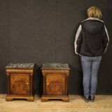 paire de tables de chevet italiennes des années 60